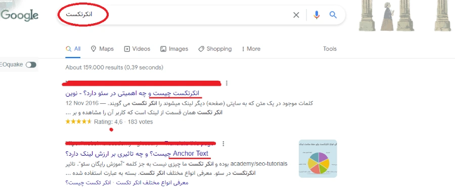 از کلمات کلیدی استراتژیک در انکر تکست استفاده کنید