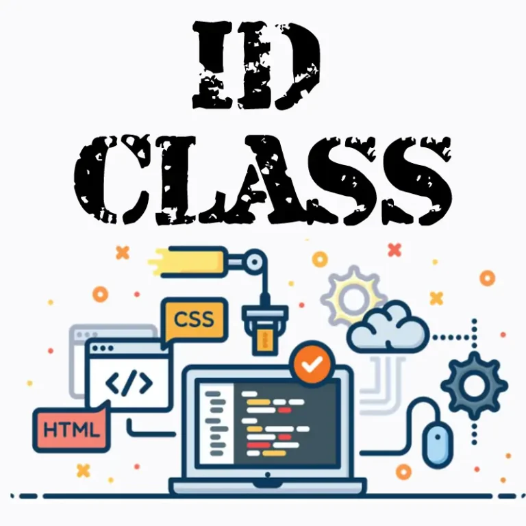 نحوه کار با کلاس و ID در HTML